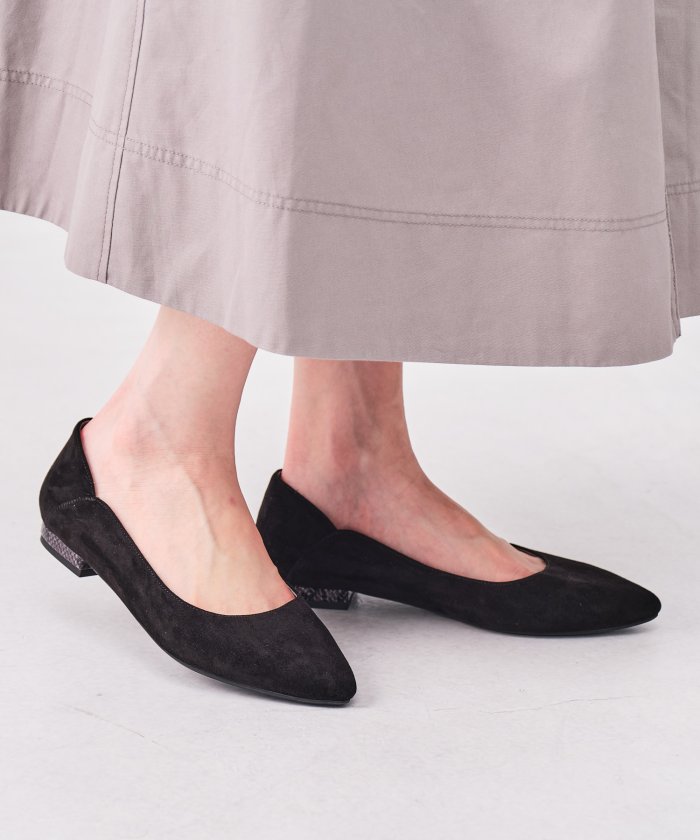 スエード フラット パンプスの人気商品 通販 価格比較 価格 Com