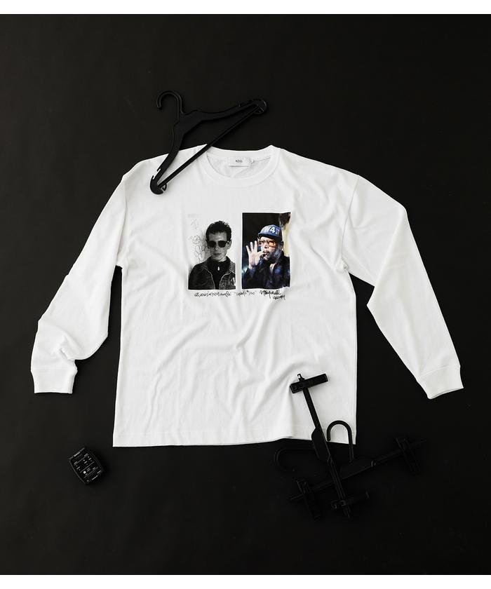 1%OFF！＜マガシーク＞ アズールバイマウジー RICKY POWELL×AZUL PHOTO TEE３ メンズ WHT L AZUL BY MOUSSY】 タイムセール開催中】