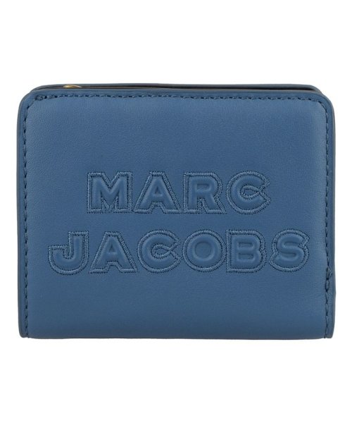  Marc Jacobs(マークジェイコブス)/【MARC JACOBS(マークジェイコブス)】MarcJacobs マークジェイコブス 二折り 財布/ブルー系