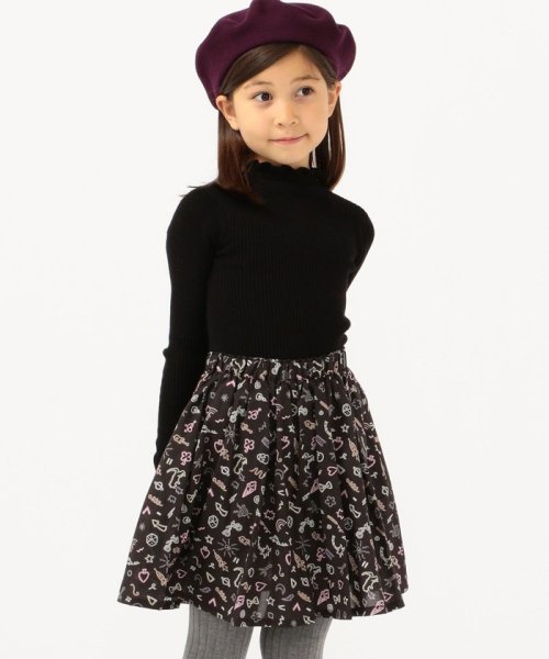 セール Ships Kids リバティ フレア ギャザー スカート 100 130cm シップスキッズ Ships Kids Magaseek