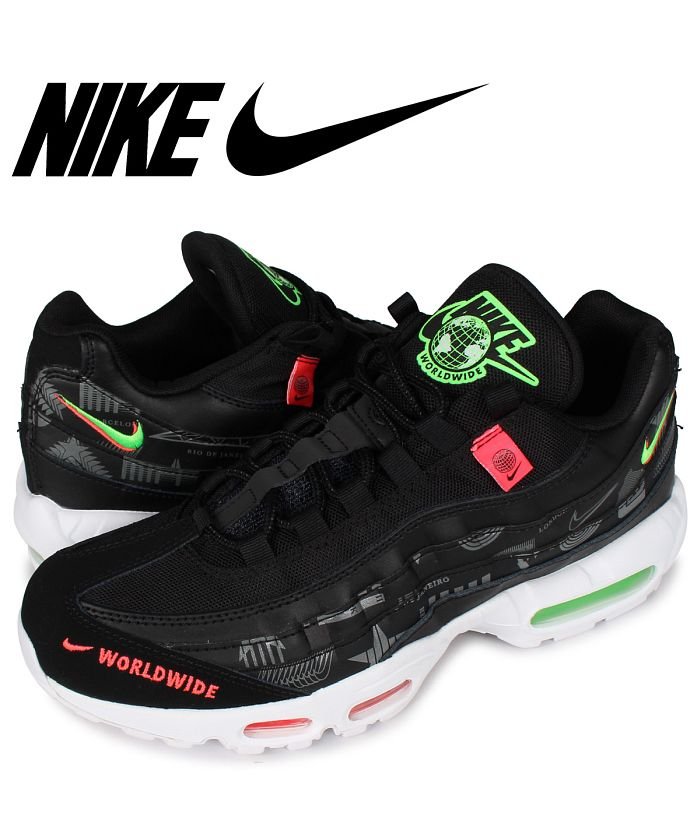 クーポン開催中 Nike Air Max 95 Se ナイキ エアマックス95 スニーカー メンズ ブラック 黒 Cq9743 001 ナイキ Nike Magaseek