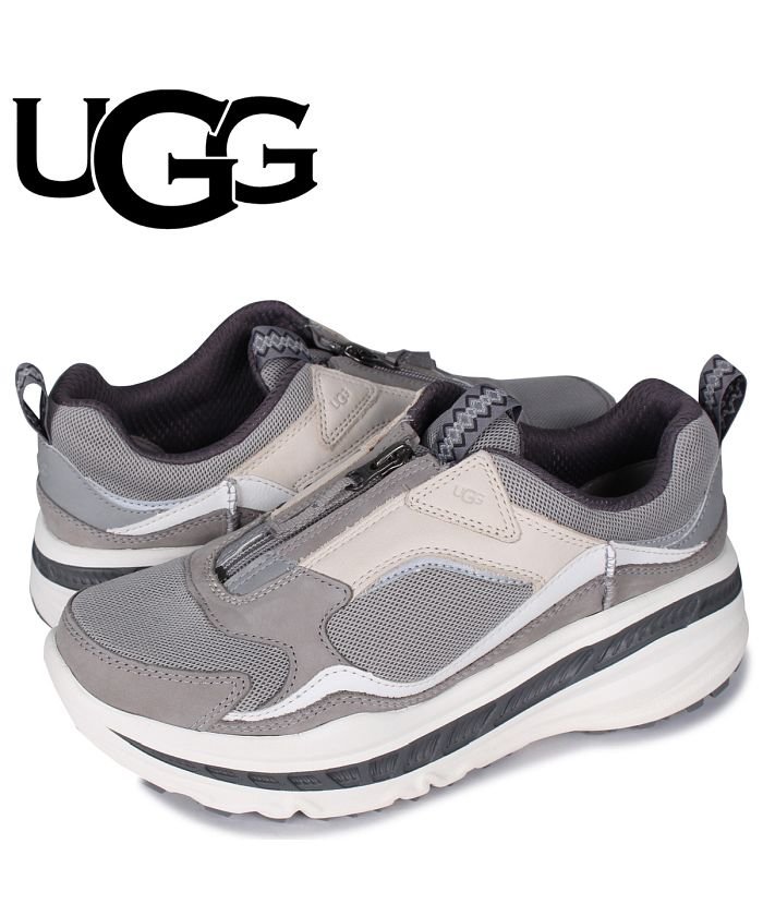 セール Ugg アグ スニーカー ダッドシューズ ジップ メッシュ メンズ Ca805 厚底 Zip Mesh ホワイト 白 アグ Ugg Magaseek