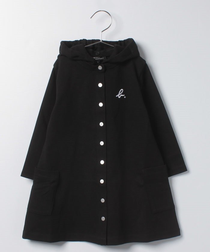 J630 E Manteau キッズ ロングカーディガンプレッション アニエスベー アンファン Agnes B Enfant Magaseek