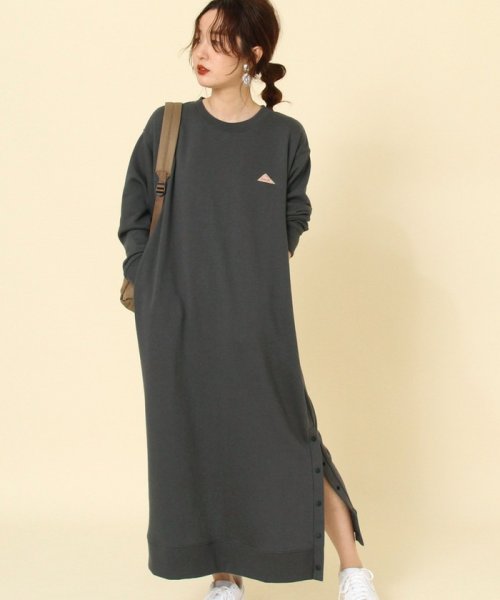 セール Web限定カラー Kelty ケルティ 別注スウェットワンピース ロングワンピース 裏毛ワンピース コーエン Coen Magaseek