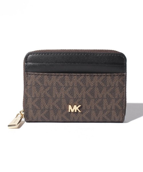 MICHAEL KORS(マイケルコース)/MICHAEL KORS　34F9GF6Z1B　カードケース/ブラウン×ブラック