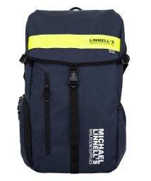 MICHAEL LINNELL(マイケルリンネル)/【MICHAEL LINNELL】Big Backpack/Navy/Yellow