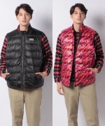50%OFF！＜マガシーク＞ リーバイス アウトレット UNISX RVSBLE PUFFER VEST MINERAL BLACK メンズ ブラック L LEVI'S OUTLET】 セール開催中】