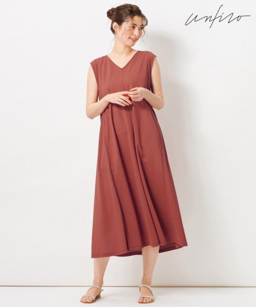 セール Unfilo Kanoko Blend テントライン ロング ワンピース 自由区 大きいサイズ Jiyu Ku Large Size Magaseek
