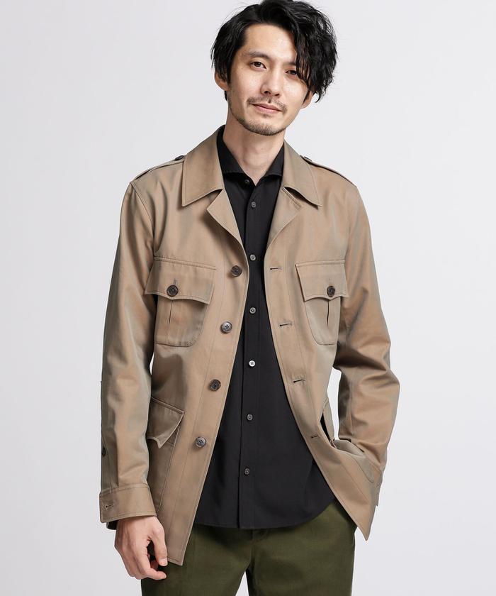 初回限定 完売品 nano universe IRIDESCENT サファリジャケット i9tmg