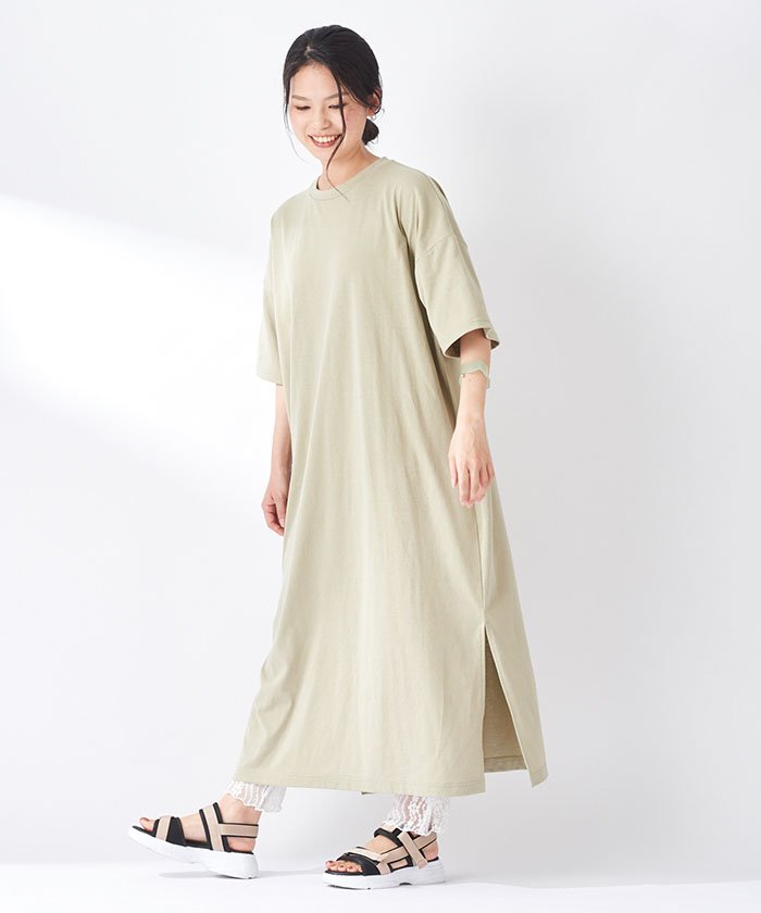 セール 後ろレースアップtワンピース オリーブデオリーブ Olive Des Olive Magaseek