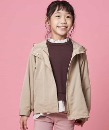 a.v.v(KID'S)(アー・ヴェ・ヴェキッズ)/[100－130]【洗える】ショートマウンテンパーカー[WEB限定サイズ]/ベージュ