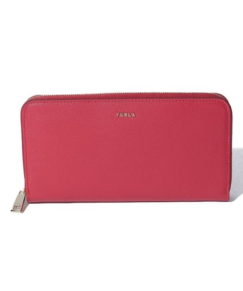 FURLA(フルラ)/【FURLA】FURLA BABYLON XL ZIP AROUND/レッド