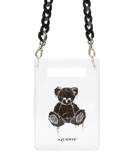 LHP(エルエイチピー)/AZS TOKYO/アザストーキョー/SAD BEAR PC SHOULDERBAG/BLACK