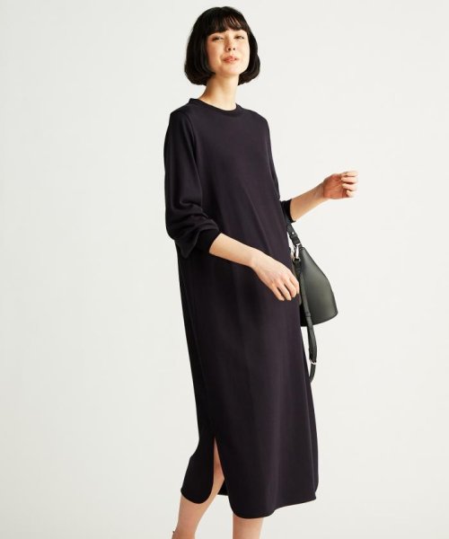 洗える コットンフリースジャージー ワンピース レディースファッション 阪急百貨店公式通販 Hankyu Fashion