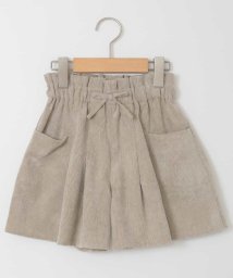 a.v.v(KID'S)(アー・ヴェ・ヴェキッズ)/[100－130]【セットアップ対応】フロントリボンキュロット[WEB限定サイズ]/ベージュ