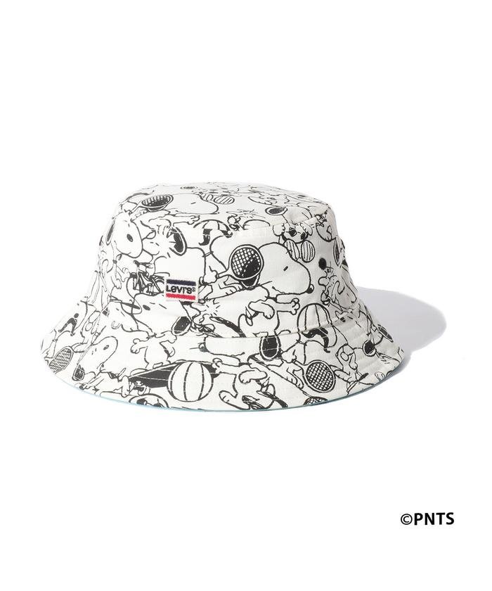 セール 60 Off Snoopy Sport リバーシブルバケットハット リーバイス Levi S Magaseek