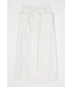 50%OFF！＜マガシーク＞ マウジー BELTED WORK SKIRT レディース WHT 1 MOUSSY】 タイムセール開催中】