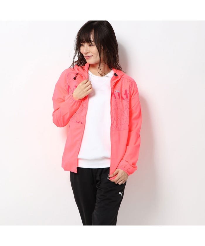 セール プーマ Puma レディース 陸上 ランニング ウインドブレーカー Last Lap グラフィック フーディージャケット 518787 503447479 プーマ Puma Magaseek