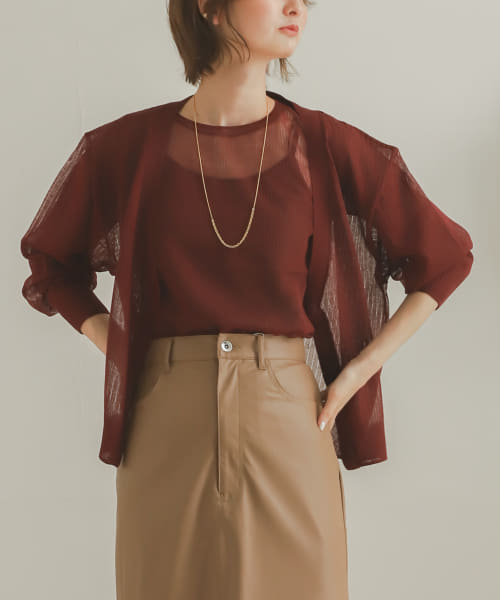 14時までの注文で即日配送 Rirandture シアーカーデアンサンブル | www