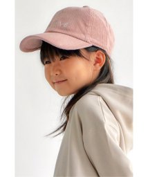ikka kids(イッカ　キッズ)/【キッズ】コーデュロイ刺繍CAP/ピンク