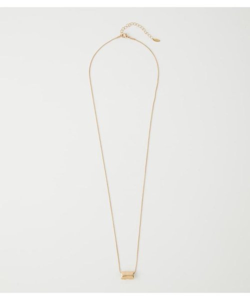 rienda(リエンダ)/Cylinder necklace/GLD