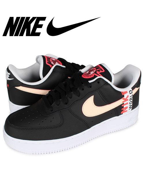 NIKE AIR FORCE 1 07 LV8 WW ナイキ エアフォース1 スニーカー メンズ ブラック 黒 CK6924－001 [8/12  新入荷]'