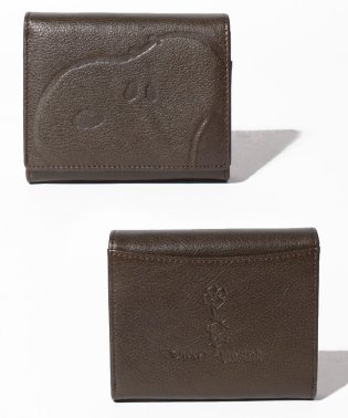 SNOOPY Leather Collection/スヌーピー/SNOOPY/ピーナッツ/PEANUTS/二つ折れ/503402036