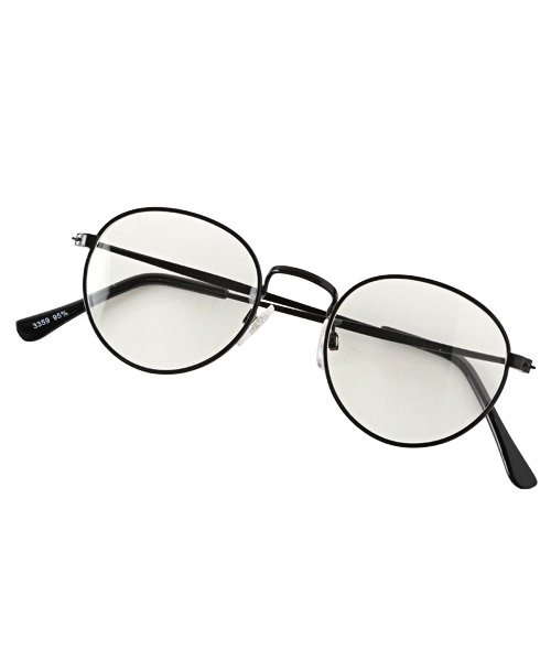 LUXSTYLE(ラグスタイル)/ボストンサングラス/サングラス メンズ レディース ボストン 伊達メガネ 伊達眼鏡/ブラック
