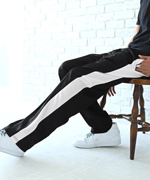 セール シャドーストライプパンツ ジャージ パンツ メンズ サイドライン ストライプ ラグスタイル Luxstyle Magaseek セール シャドーストライプパンツ ジャージ パンツ メンズ サイドライン ストライプ ラグスタイル Luxstyle Magaseek