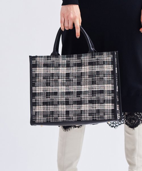 格子柄トートバッグ ランバンオンブルー Lanvin En Bleu Magaseek