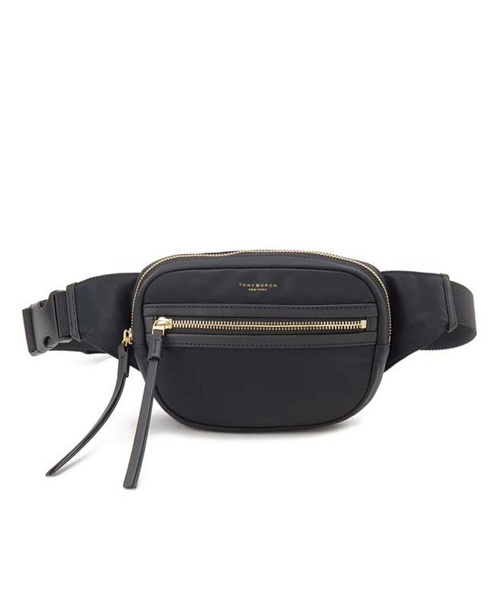 12%OFF！＜マガシーク＞ リヴェラール TORY BURCH トリーバーチ PERRY NYLON BELT BAG レディース ブラック F riverall】 タイムセール開催中】