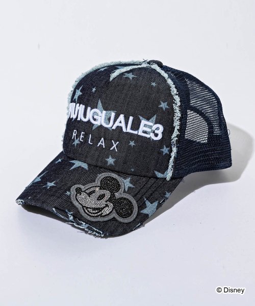 Mickey デザイン スターデニムキャップ メンズファッション 阪急百貨店公式通販 阪急 Men S Online Store