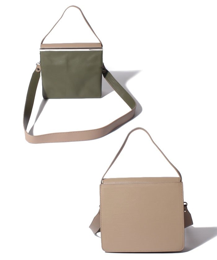 セール Nano Universe ナノ ユニバース Protcol 別注バイカラーショルダーバッグ Offprice Ec Offprice Ec Magaseek