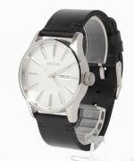 ＜マガシーク＞ NIXON Sentry Leather ユニセックス All Silver / Black Ｆ(フリー) NIXON】画像