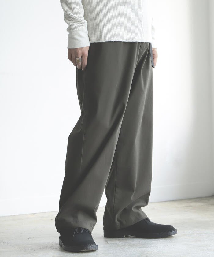 45%OFF！＜マガシーク＞ ビームス アウトレット BEAMS / テックフランネル バルーン イージーパンツ メンズ OLIVE M BEAMS OUTLET】 タイムセール開催中】