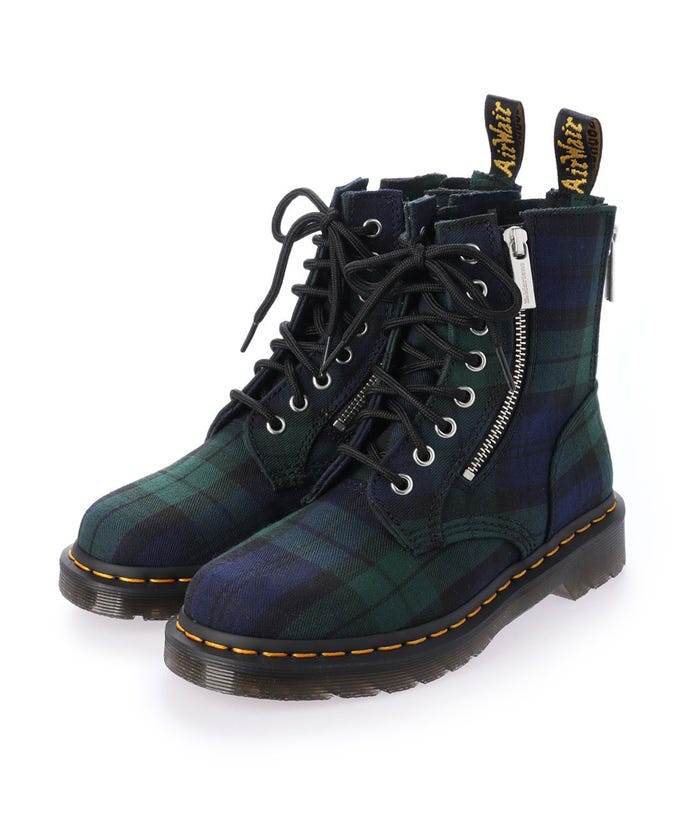 dr martens black zip