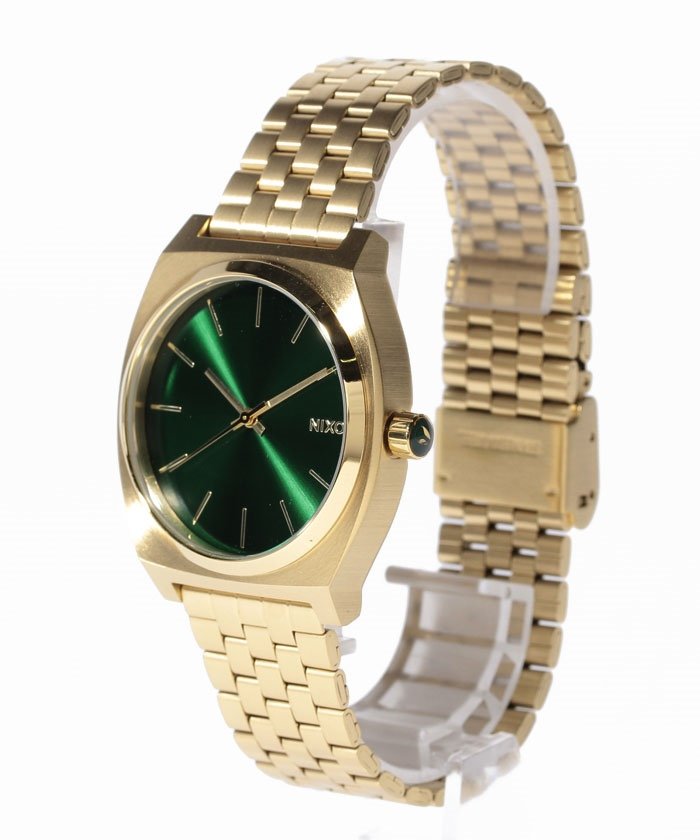 ＜マガシーク＞ NIXON Time Teller ユニセックス Gold/GreenSunray Ｆ(フリー) NIXON】