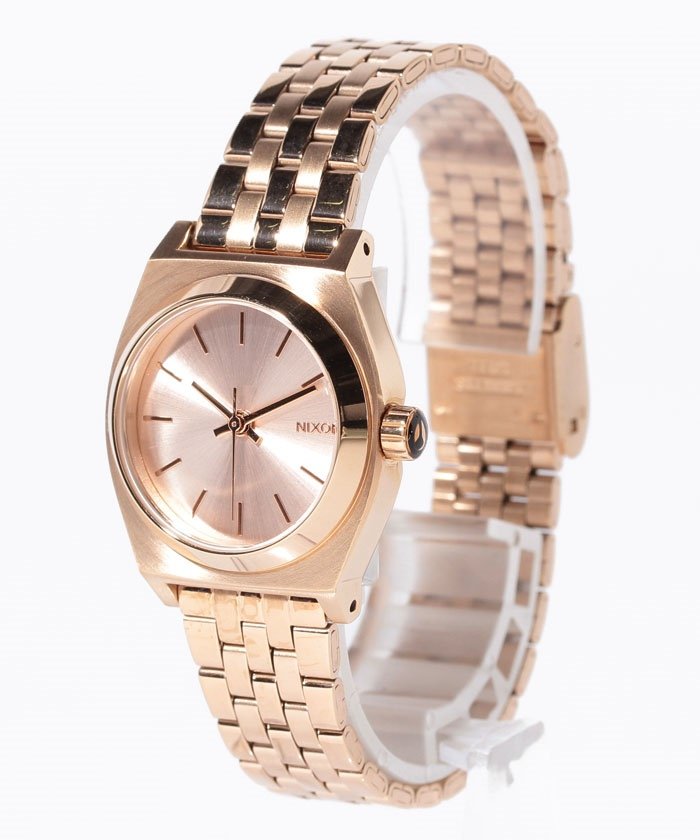 ＜マガシーク＞ NIXON Small Time Teller ユニセックス AllRoseGold Ｆ(フリー) NIXON】