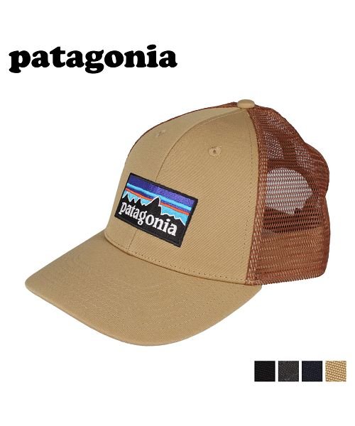 セール パタゴニア Patagonia キャップ 帽子 ロゴ ロープロ トラッカー メンズ レディース P 6 Logo Lopro Trucker Hat ブラック パタゴニア Patagonia Magaseek