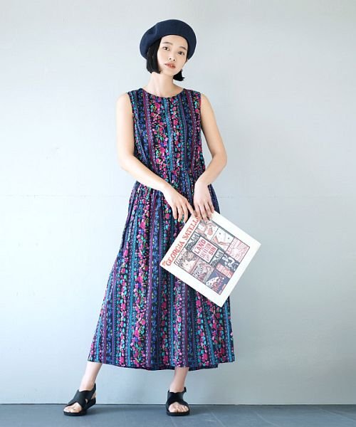 Tvドラマ着用 インドコットン ノースリーブワンピース ズーティー Zootie Magaseek Tvドラマ着用 インドコットン ノースリーブワンピース ズーティー Zootie Magaseek