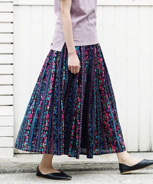 インドコットン マキシスカート ズーティー Zootie Magaseek インドコットン マキシスカート ズーティー Zootie Magaseek