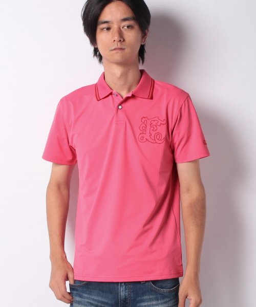 OLD ENGLAND　HOMME(オールドイングランド　オム　)/色ポロシャツ/ピンク