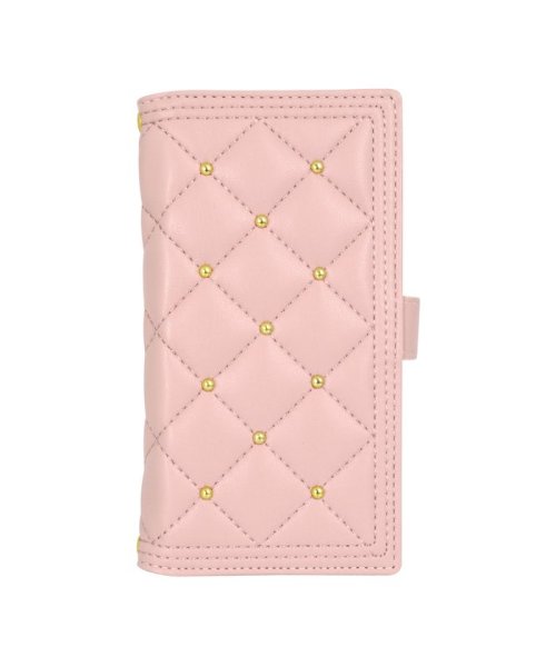 スマホケース 多機種対応 両利きマルチ手帳 セシルマクビー Cecilmcbee キルティング Pink エムファクトリー Mーfactory Magaseek