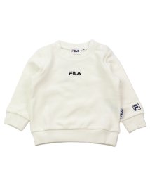 FILA(フィラ)/【FILA フィラ】ロゴトレーナー/ホワイト系1