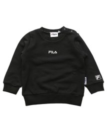 FILA(フィラ)/【FILA フィラ】ロゴトレーナー/ブラック系1