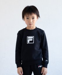 FILA(フィラ)/【FILA フィラ】ロゴトレーナー/ブラック系2