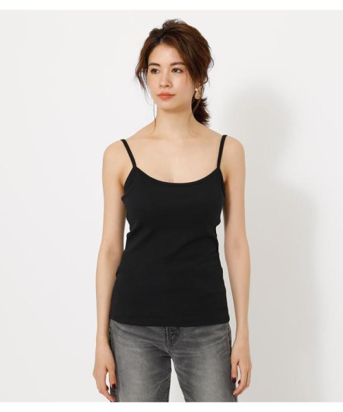 AZUL by moussy(アズールバイマウジー)/BACK OPEN CAMISOLE/BLK