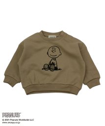 PEANUTS(ピーナッツ)/PEANUTS/ピーナッツイラストトレーナー/ベージュ