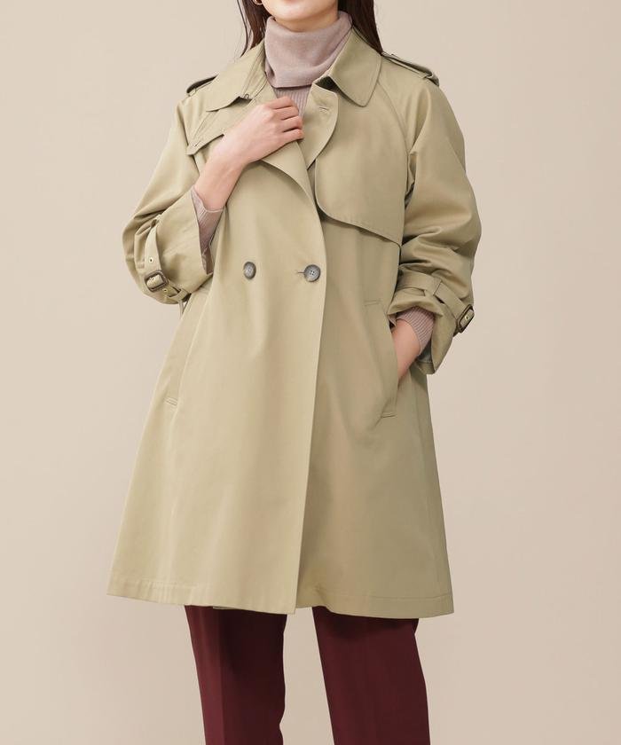 セール Aラインライナー付きトレンチコート ナノ ユニバース Nano Universe Magaseek