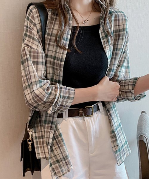 セール チェック柄 シャツブラウス レディース 長袖 カーディガン Uvカット カジュアル トップス 体型カバー ゆったり ミニミニストア Miniministore Magaseek セール チェック柄 シャツブラウス レディース 長袖 カーディガン Uvカット カジュアル トップス 体型カバー ゆったり ミニミニストア Miniministore Magaseek